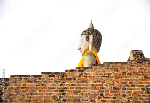 Watyaichaimongkol temple in Ayutthay ,Thailand. photo