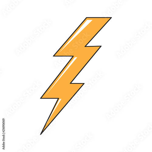 Isolated comic thunder icon Free Download Isolated comic thunder icon - GFXLoad