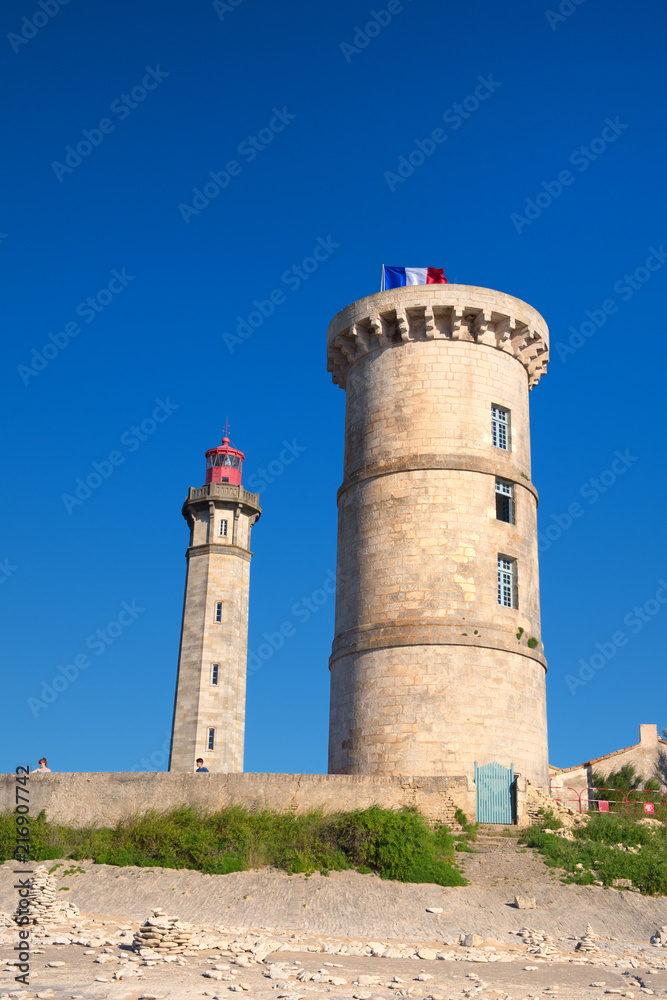 Ile de Ré - The lighthouse Phare des Baleines and old museum