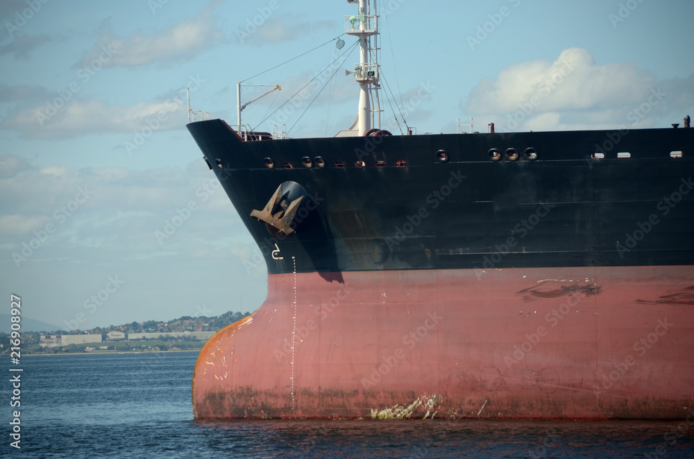 Giant oil tanker