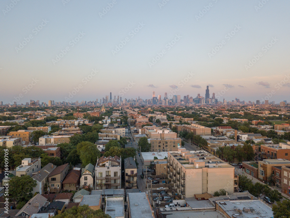 Chicago Westside Neighborhood w/ a view