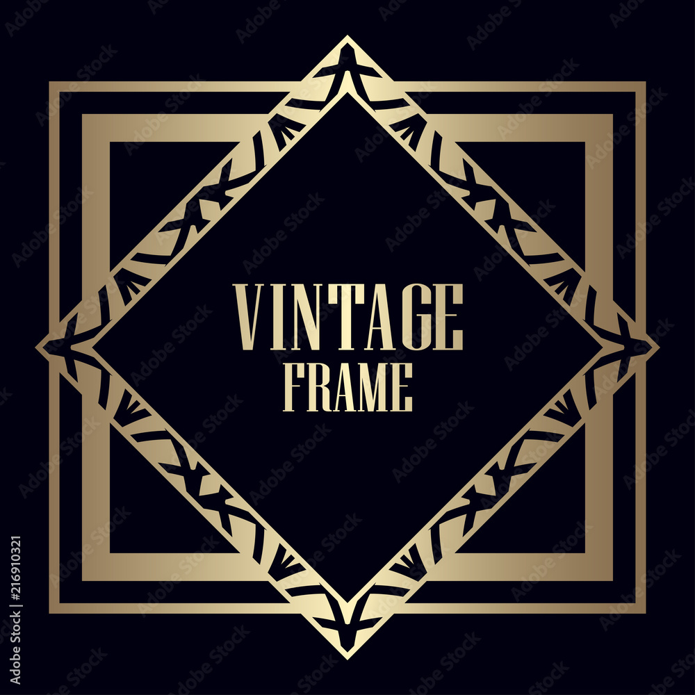 Art Deco Frame Art Deco Frame
