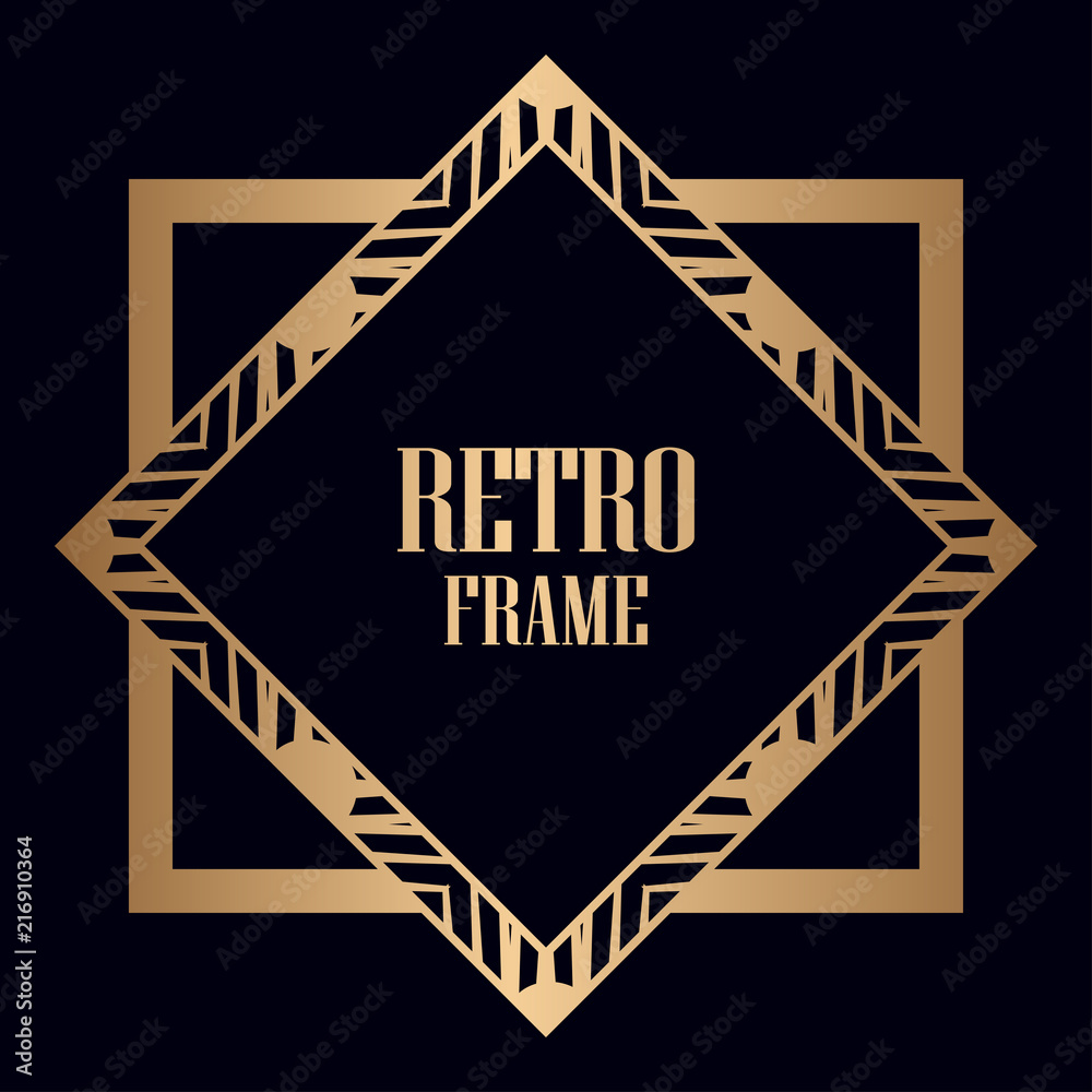 Art Deco Frame Art Deco Frame