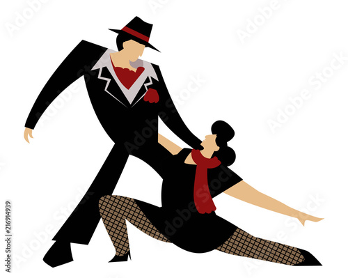 beautiful tango dancers