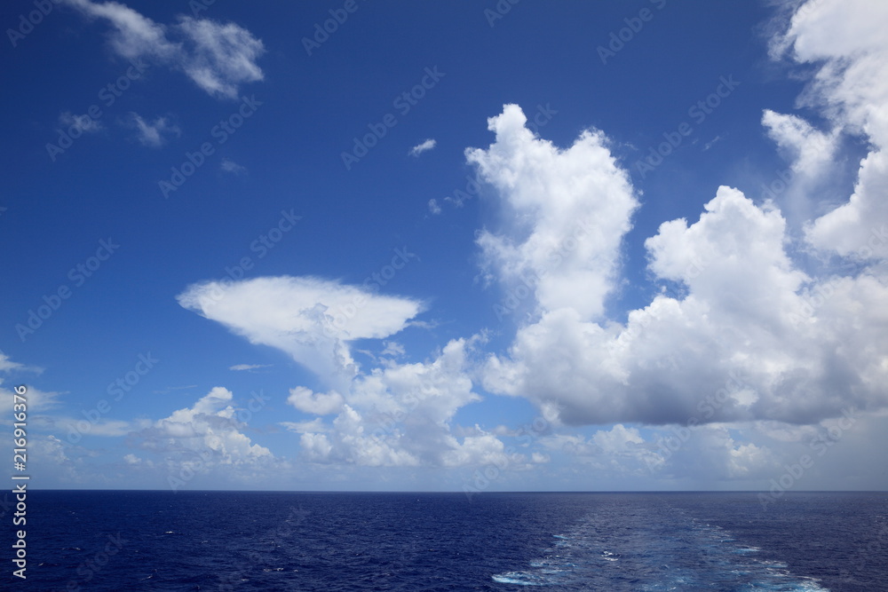 南太平洋の雲