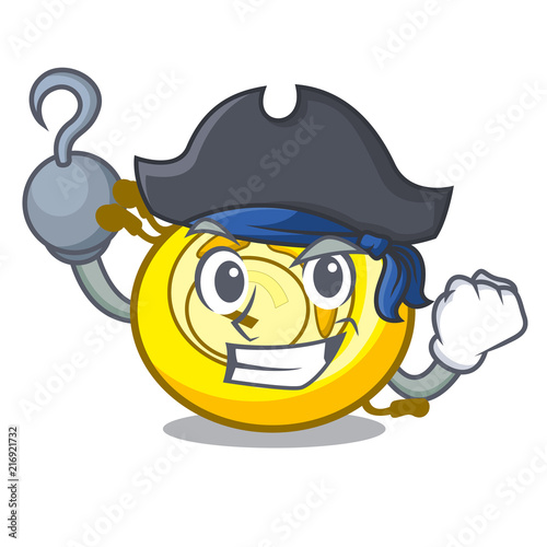 Pirate CD player character cartoon photo