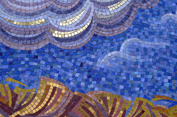 Keuken achterwand Mozaïek Fresco mozaïek in Oekraïens klooster  © Sergey Kamshylin