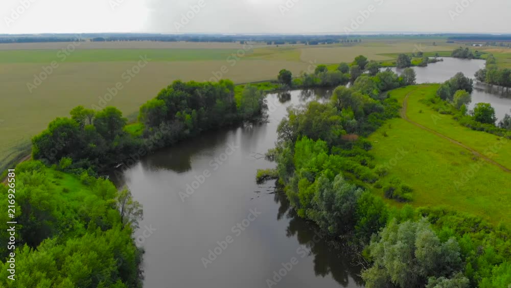 Landscape with river Landscape with river