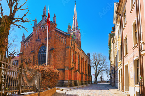 Landscapes of the Old City of Riga, is central and historical part of Riga.