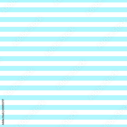 Seamless horizontal stripe pattern blue and white. Design for wallpaper, fabric, textile. Simple background