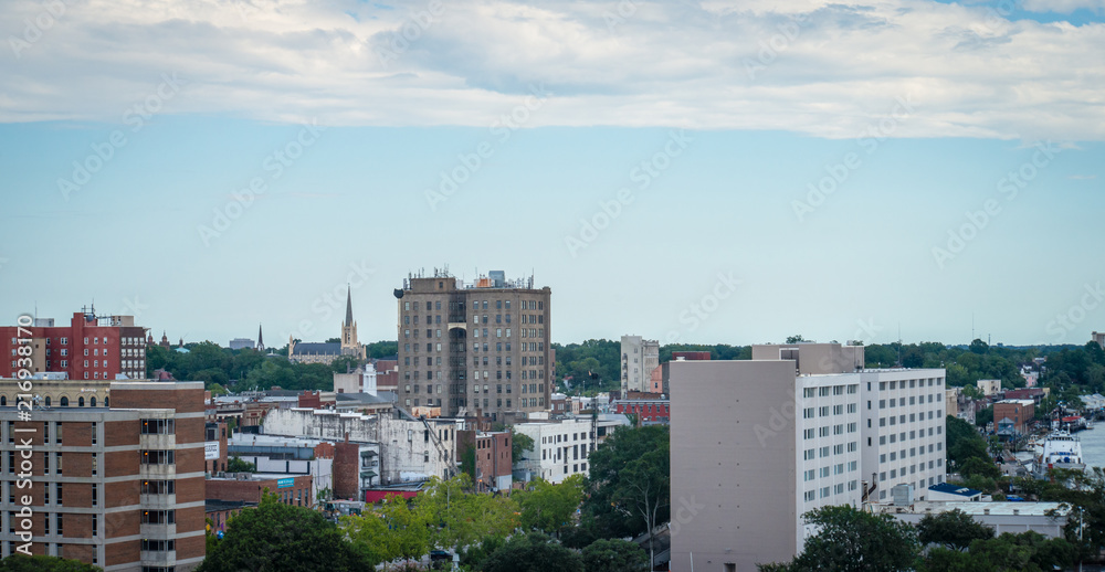 Downtown Wilmington, NC, USA