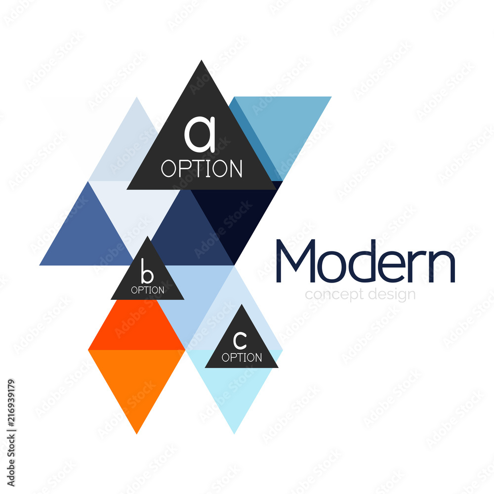Triangle shape design abstract business logo icon design. Company logotype branding emblem idea Triangle shape design abstract business logo icon design. Company logotype branding emblem idea