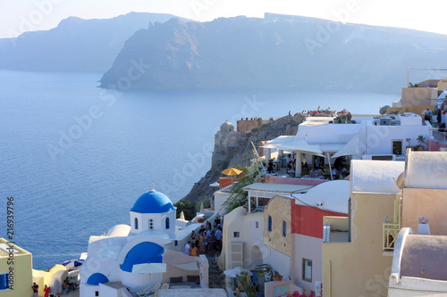Oia Grecia Santorini panorama
