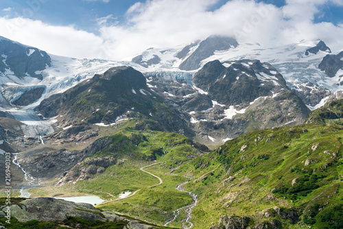 Wallpaper Mural Bergpanorama am Sustenpass, Schweiz Torontodigital.ca