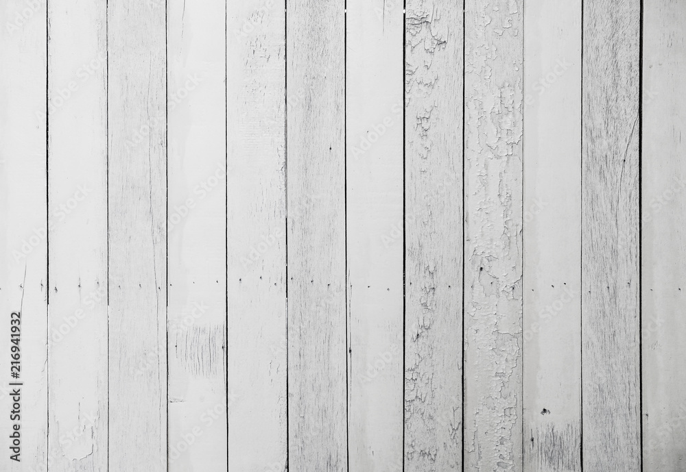 White wood texture background White wood texture background
