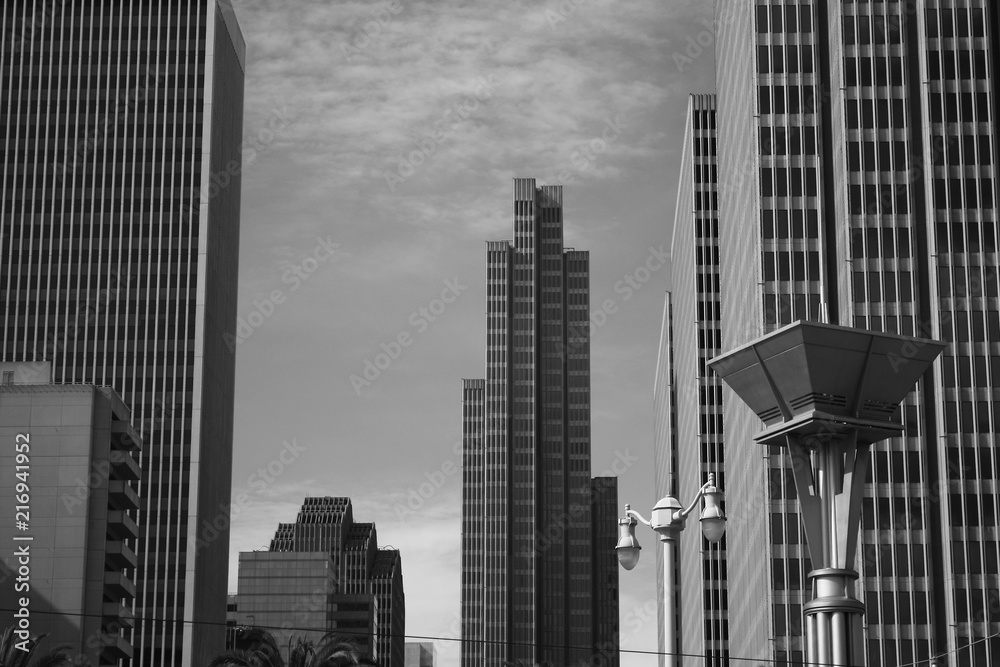 Fototapeta premium Hochhäuser einer Metropole (San Francisco)