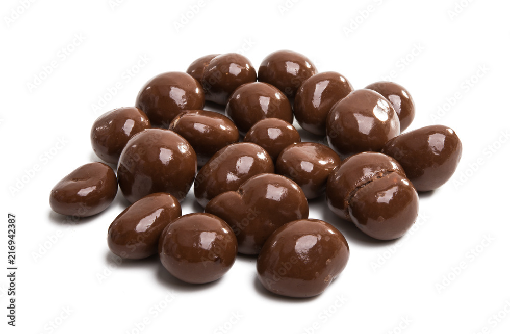 nuts in glaze isolated nuts in glaze isolated