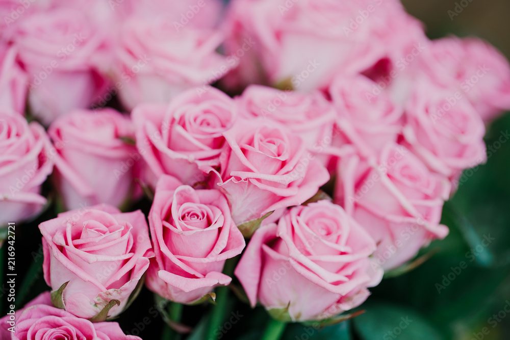 pink, delicate, roses, flowers, bouquet, beauty pink, delicate, roses, flowers, bouquet, beauty