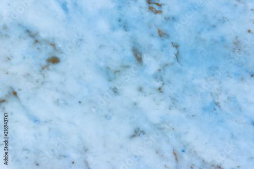 Polished stone background - blue marble with streaks © Stanislav Ostranitsa