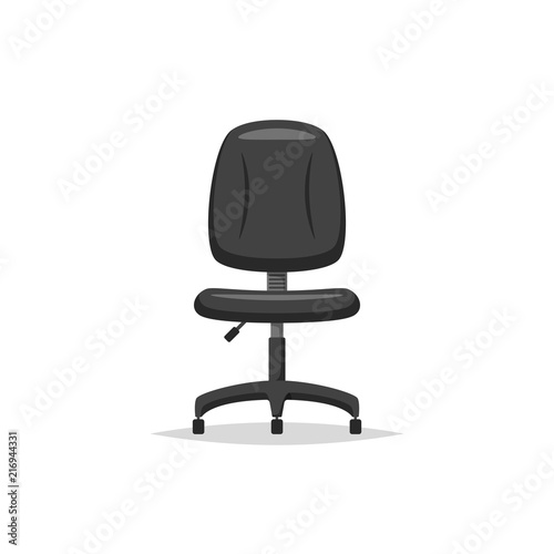 Office chair vector isolated illustration