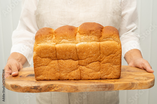 2斤の自家製焼きたて食パン