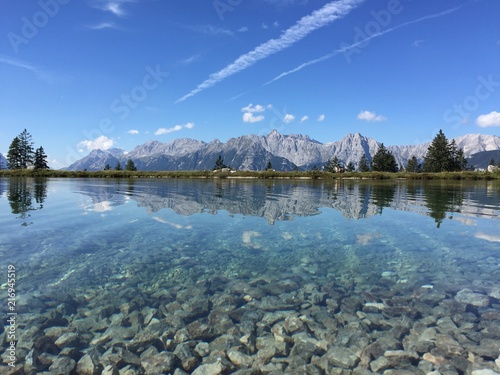 lake in the mountains