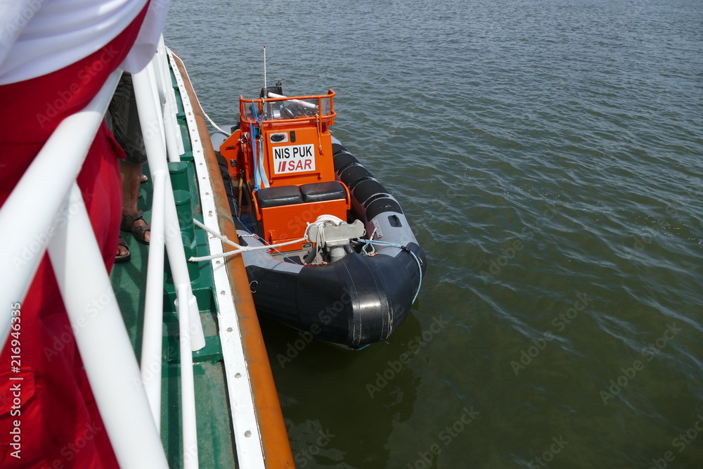 Obraz premium Rettungsboot