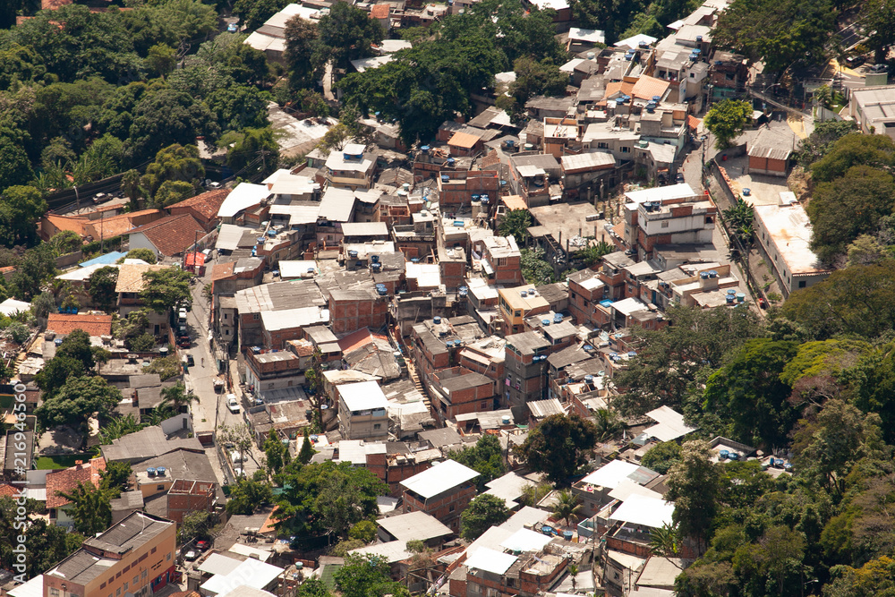 Fototapeta premium Favela