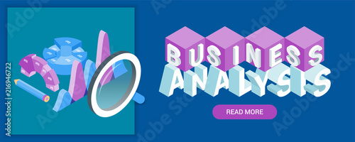 Business analysis banner