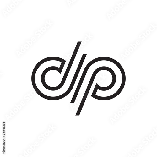 dp logo letter design