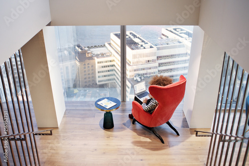 Businesswoman in an office