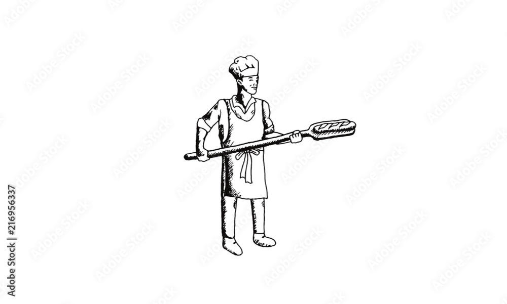 パン屋さん イラストc ベーカリー Stock ベクター Adobe Stock