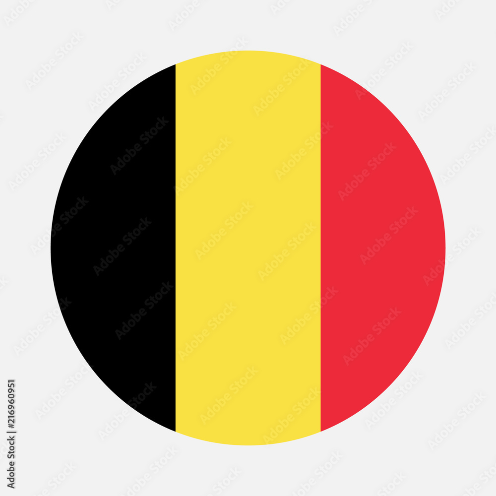 Fototapeta premium Belgium Flag