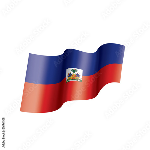 Free Download Haiti flag, vector illustration on a white background - GFXLoad