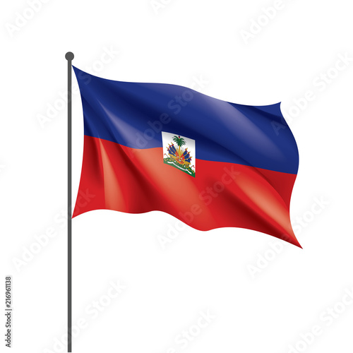 Free Download Haiti flag, vector illustration on a white background - GFXLoad