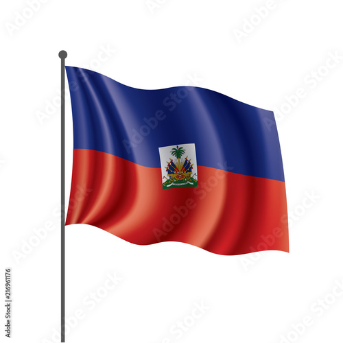 Free Download Haiti flag, vector illustration on a white background - GFXLoad