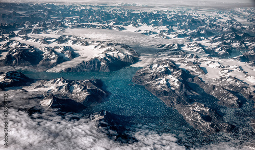 Kalaallit Nunaat - Greenland aerial view © Marc Pelissier