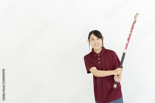 Photography ホッケー選手の女性