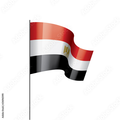 Free Download Egypt flag, vector illustration on a white background - GFXLoad