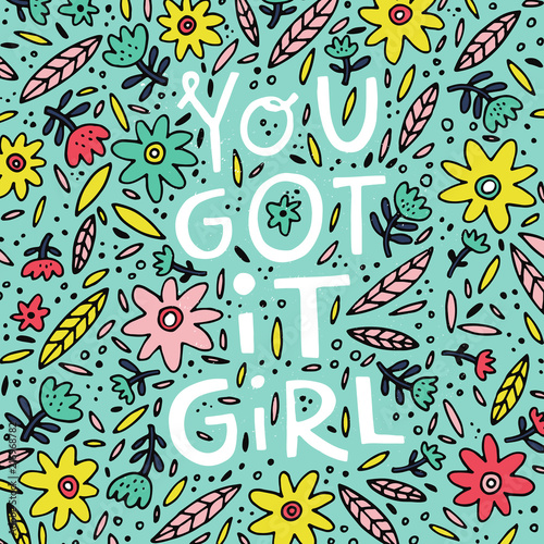 Girl Power Illustration