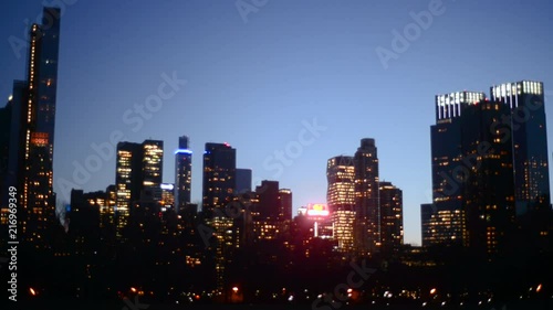 Wallpaper Mural New York City Skyline during dusk. Torontodigital.ca