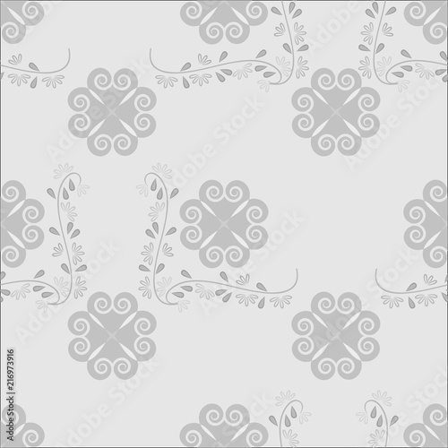 Abstract seamless pattern. Fashion graphic background design. Modern stylish abstract texture. Design monochrome template for prints, textile, wrapping, wallpaper, website. Vector illustration.