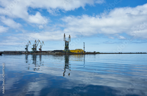 Sea ​​port sakhalin