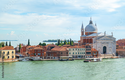 Venice, the architectures on the canals banks