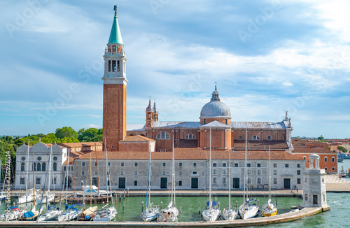 Venice, the architectures on the canals banks