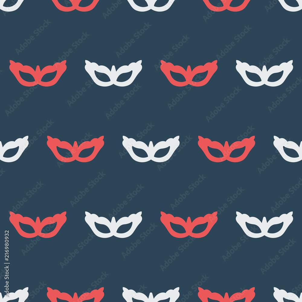 Color pattern with masks