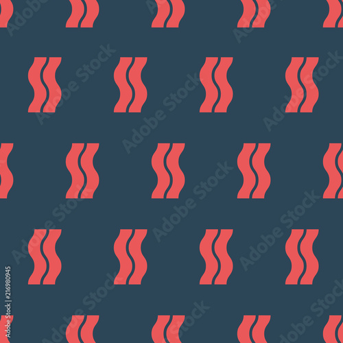 Pattern with bacon