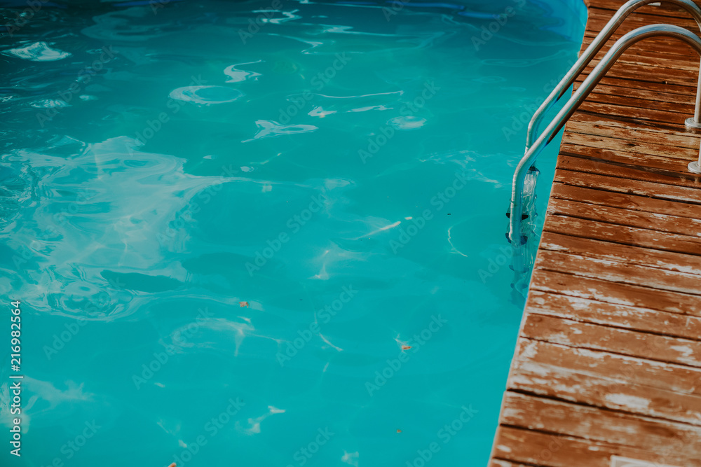 Obraz premium Beautiful and clear water. Pool