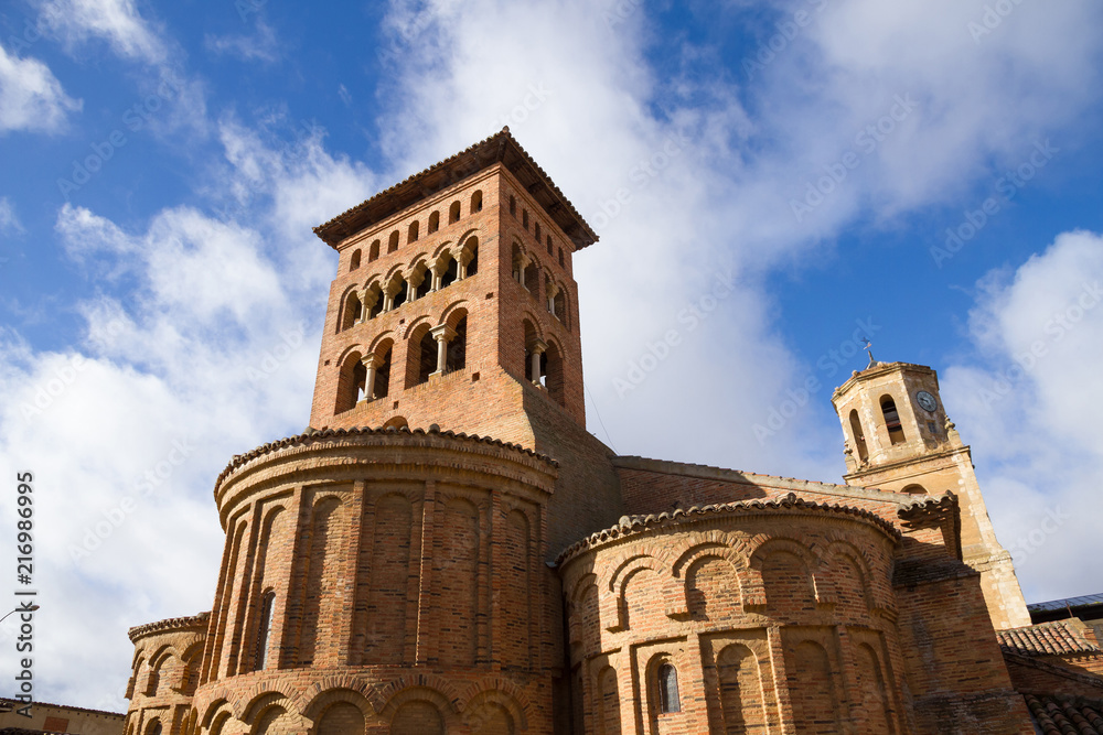 Iglesia de San Tirso en Sahagun. Camino de Santiago. España