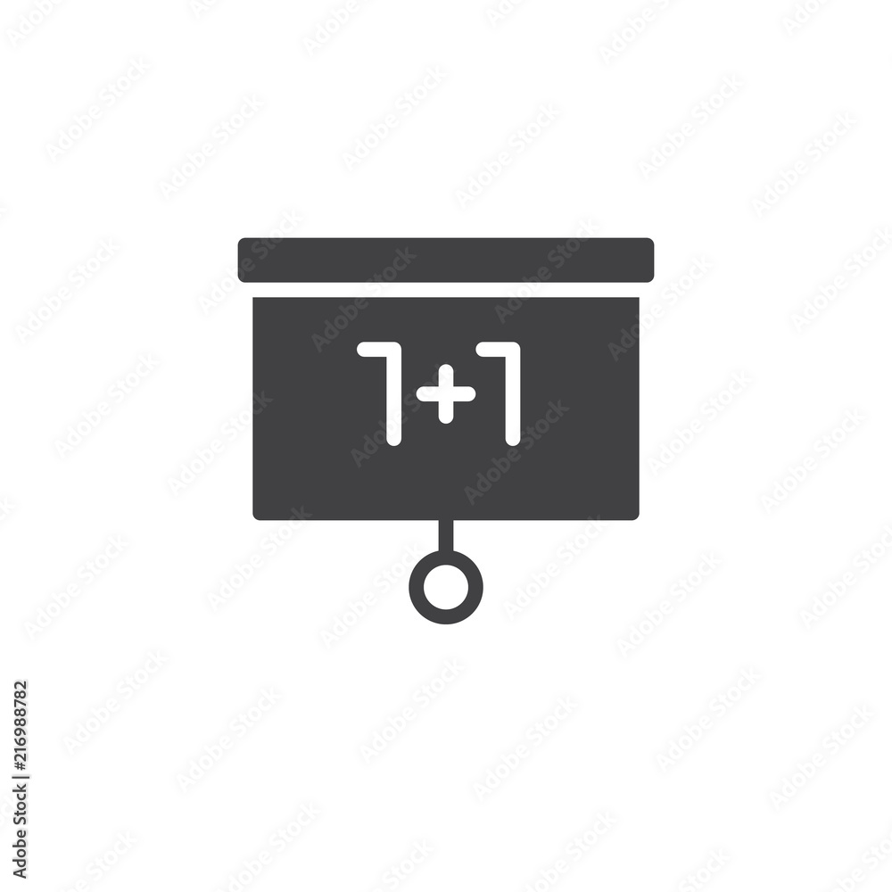 Mathematics Whiteboard vector icon. filled flat sign for mobile concept and web design. arithmetic simple solid icon. Symbol, logo illustration. Pixel perfect vector graphics Mathematics Whiteboard vector icon. filled flat sign for mobile concept and web design. arithmetic simple solid icon. Symbol, logo illustration. Pixel perfect vector graphics